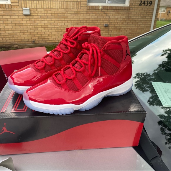 Jordan Retro 11 Win Like 96 Red - Picture 11 of 16
